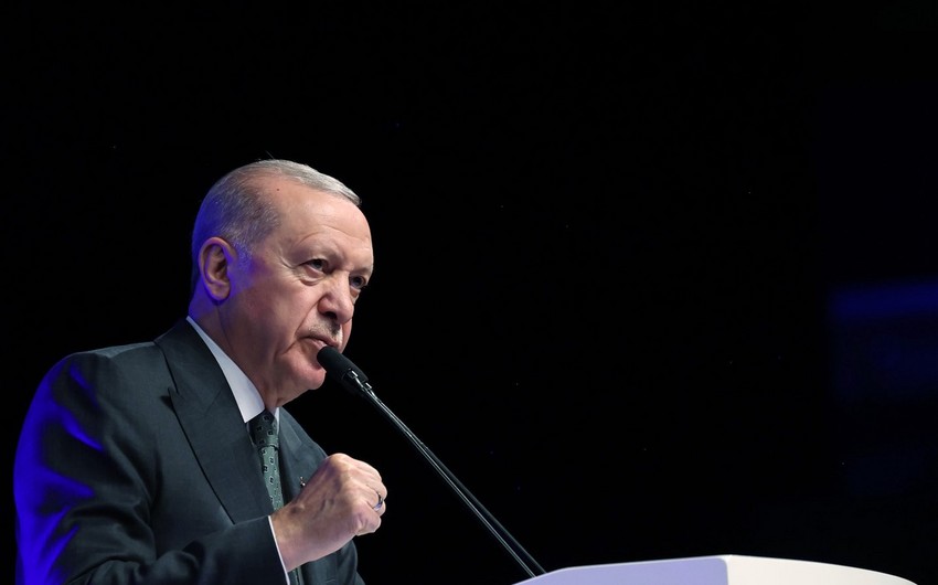 Ərdoğan parlamentin “Terrorsuz Türkiyə” ilə bağlı addımlara dəstək verəcəyinə inanır