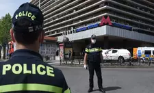 Tbilisidə “Vağzal meydanı”nda qəzalı bina uçub, ölən var