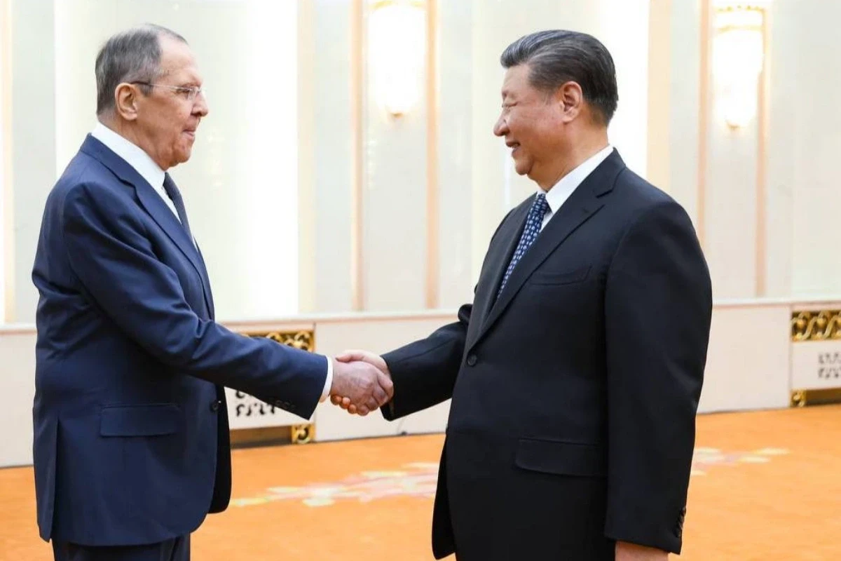 Lavrov və Si Cinpin Putinin Çinə səfərinin hazırlığını müzakirə edib