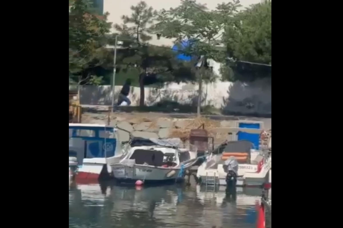 İstanbulda atışma olub, yaralananlar var