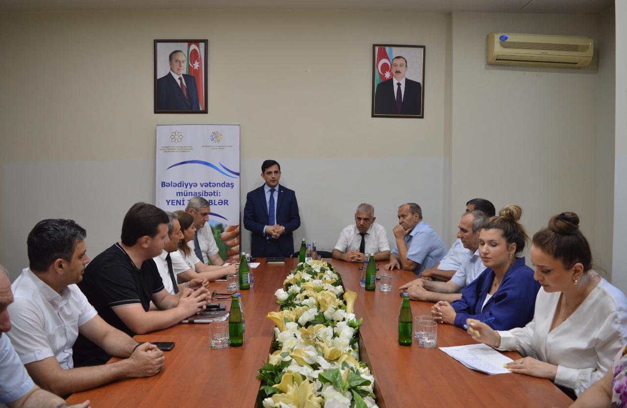 Dövlət Agentliyinin dəstəklədiyi layihə Xətai Bələdiyyəsində icra olunub
