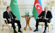 Prezident İlham Əliyevin Qurbanqulu Berdiməhəmmədov ilə görüşü olub