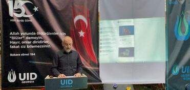 UID Gürcüstandan 15 İyul şəhidlərini anma və mövlud proqramı təşkil edib