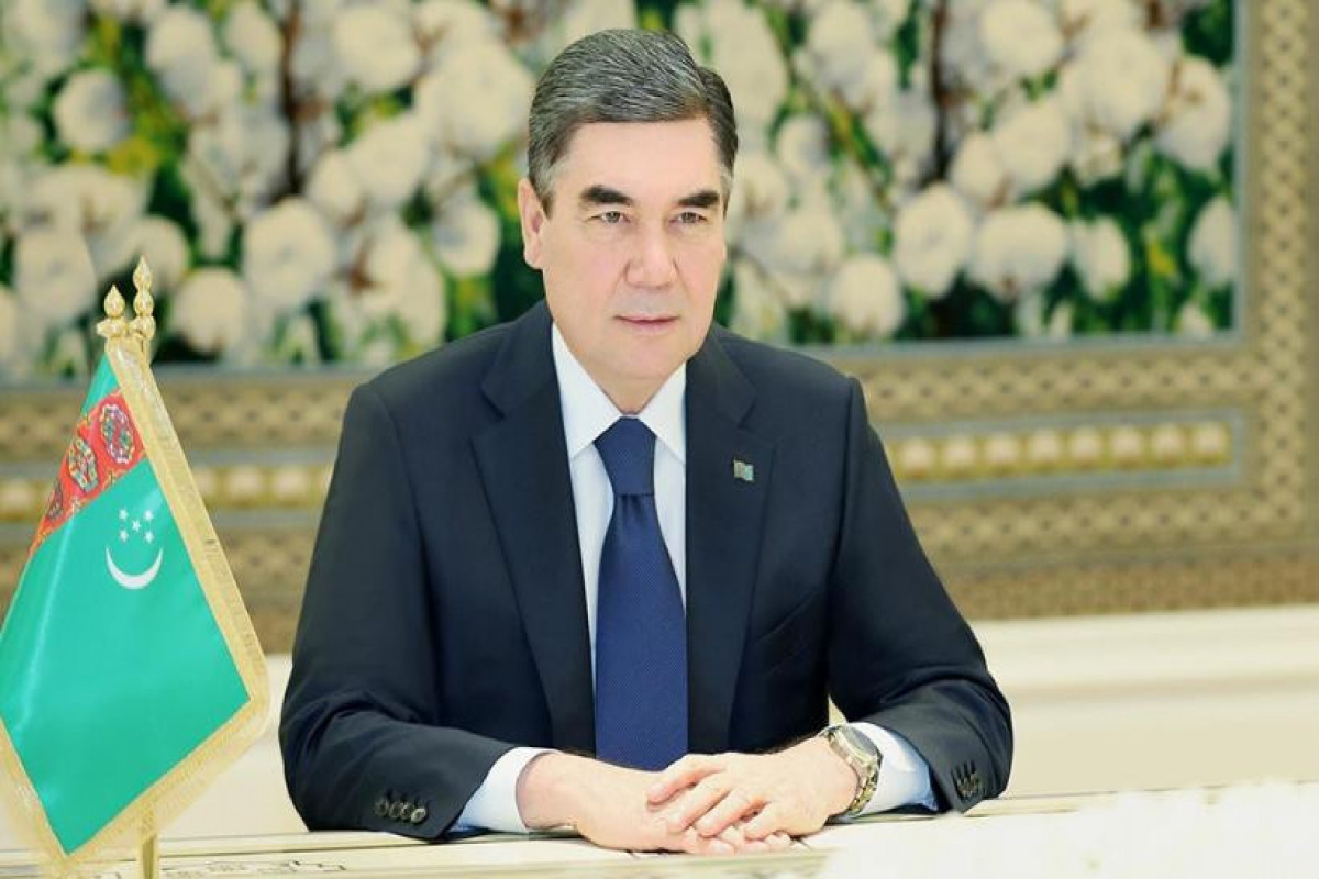 Qurbanqulu Berdiməhəmmədov Azərbaycana səfərə gəlib