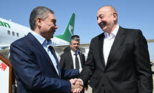 Türkmənistan Xalq Məsləhətinin sədri Qurbanqulu Berdiməhəmmədov Füzuli rayonuna gəlib
