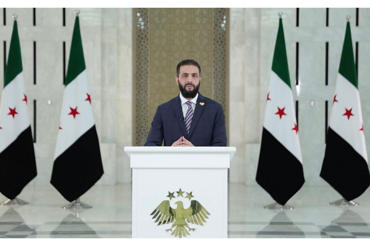 Əhməd Əl Şaraa Suriya xalqına müraciət edib, müharibədən qorxmadıqlarını bildirib