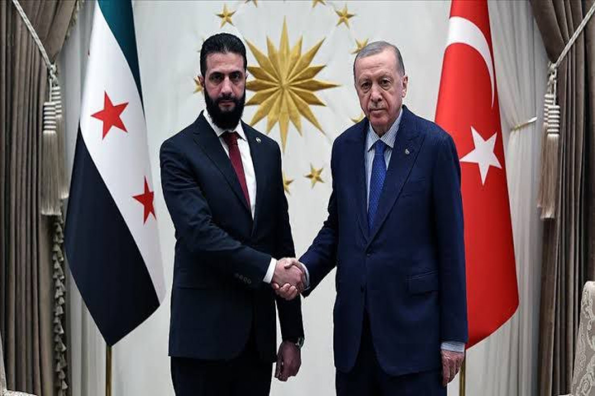 Türkiyə Prezidenti Əhməd əl Şaraa ilə telefon danışığı aparıb