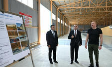 Xocalı kərpic zavodunun açılışı olub