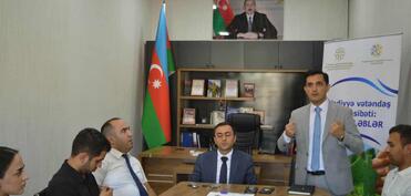 Əhmədli Bələdiyyəsində Dövlət Agentliyinin dəstəklədiyi layihə icra olunub