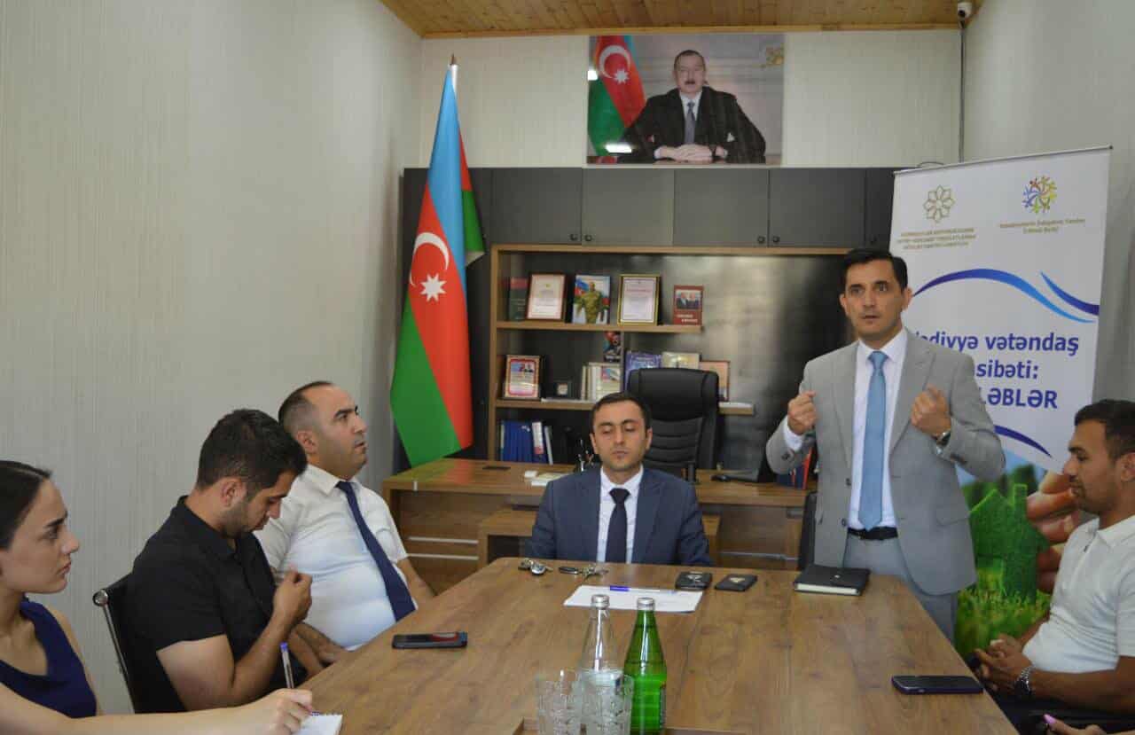 Əhmədli Bələdiyyəsində Dövlət Agentliyinin dəstəklədiyi layihə icra olunub