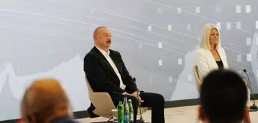Azərbaycan Prezidenti: Artıq cənnətin kiçik bir parçasını öz gözlərimizlə görürük