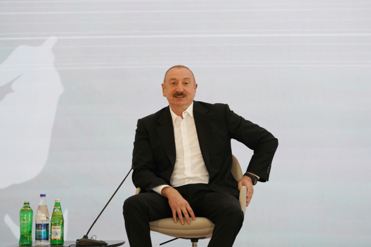 Prezident İlham Əliyev Şuşa Forumunda öz siyasətinin təməl prinsiplərini sadalayıb