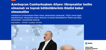 Prezident İlham Əliyevin III Qlobal Media Forumunda çıxışı dünya mətbuatının diqqət mərkəzindədir