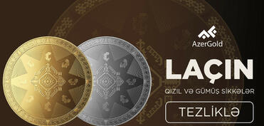“AzerGold"un növbəti xatirə sikkəsi Laçına həsr olunacaq - FOTO