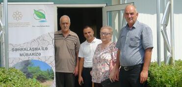 Hacıqabul və Salyan rayonlarında yaşıllaşdırma işləri ilə bağlı monitrinq keçirilib