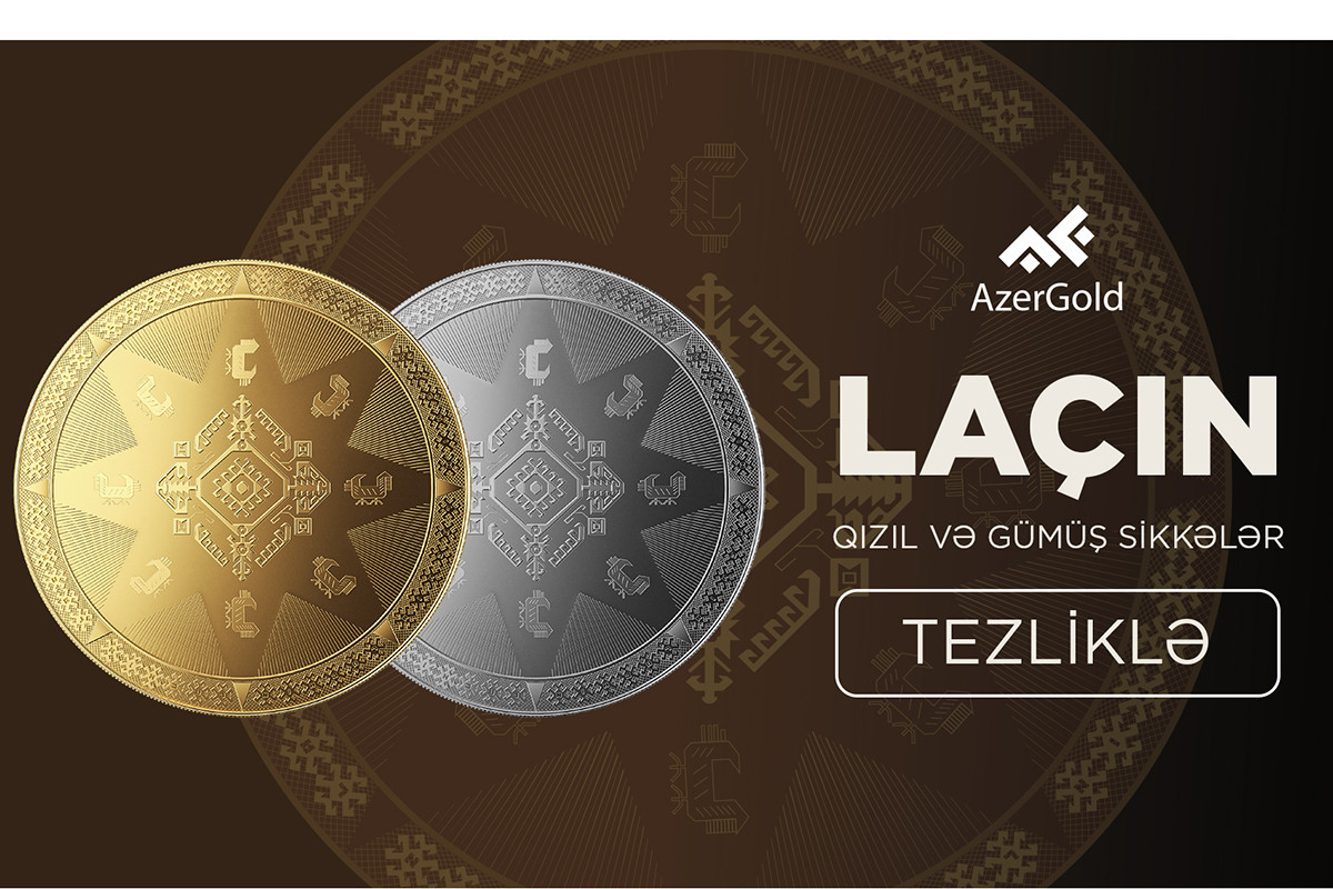 “AzerGold"un növbəti xatirə sikkəsi Laçına həsr olunacaq - FOTO