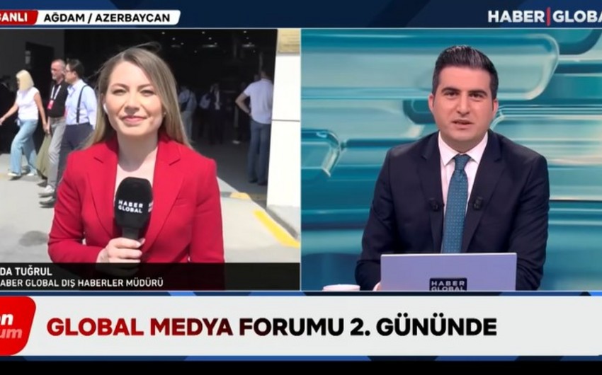 "Haber Global" Şuşa Qlobal Media Forumu barədə reportaj hazırlayıb