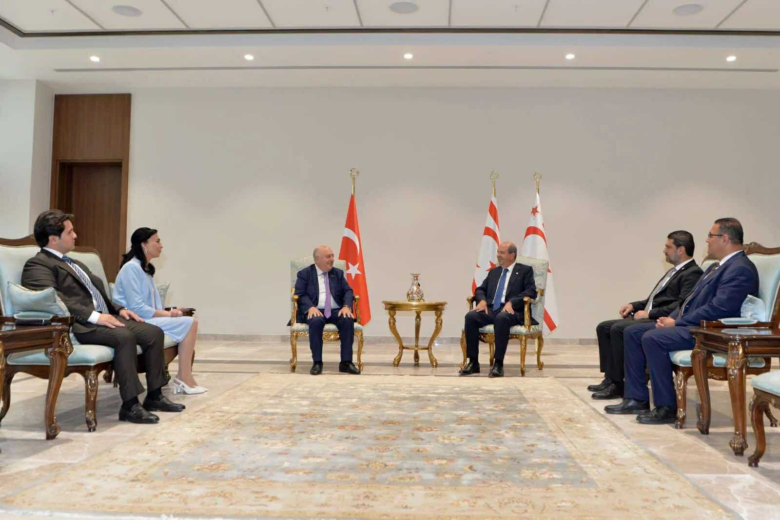 YAP nümayəndə heyəti Şimali Kipr Türk Cümhuriyyətində səfərdədir