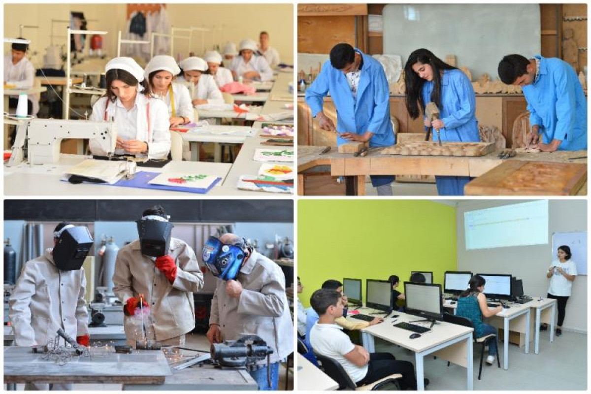 Peşə təhsili üzrə 179 dərslik, 62 yeni proqram hazırlanıb
