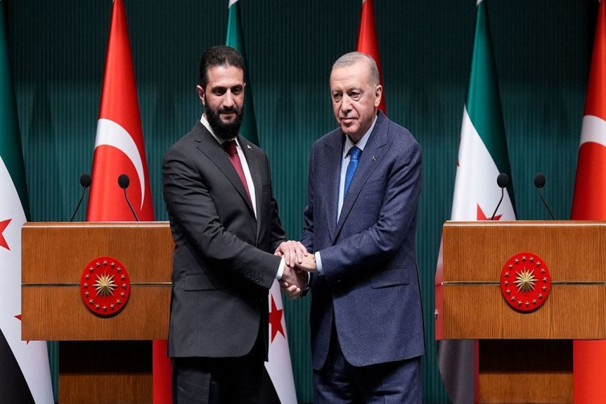Ərdoğan: Əhməd Əl Şaraanı Suriyada tək qoymayacağıq