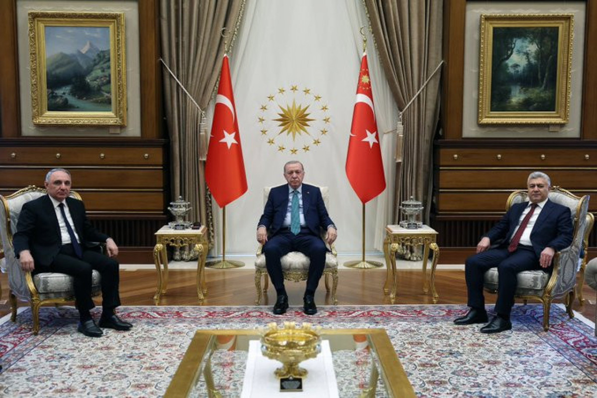 Ərdoğan Azərbaycanın Baş prokuroru Kamran Əliyevi qəbul edib