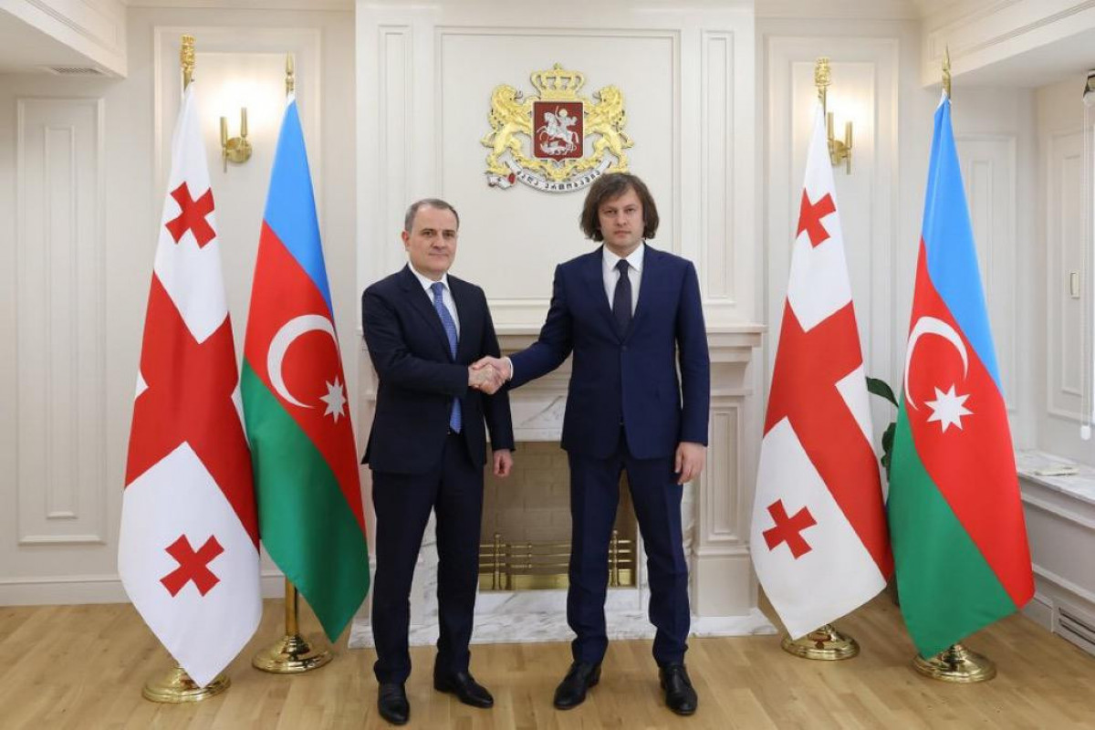 Kobaxidze Ceyhun Bayramovu qəbul edib