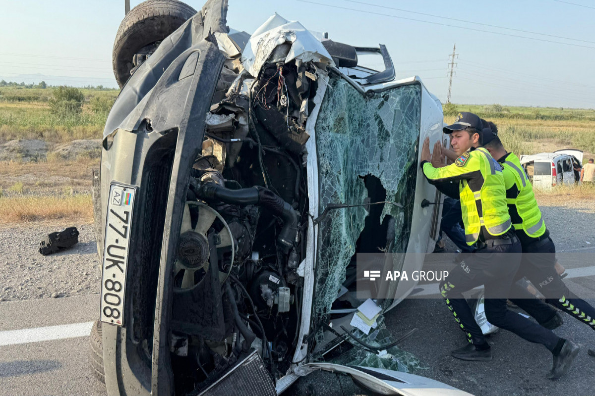 Ucarda yol qəzası olub, xəsarət alanlar var - FOTO