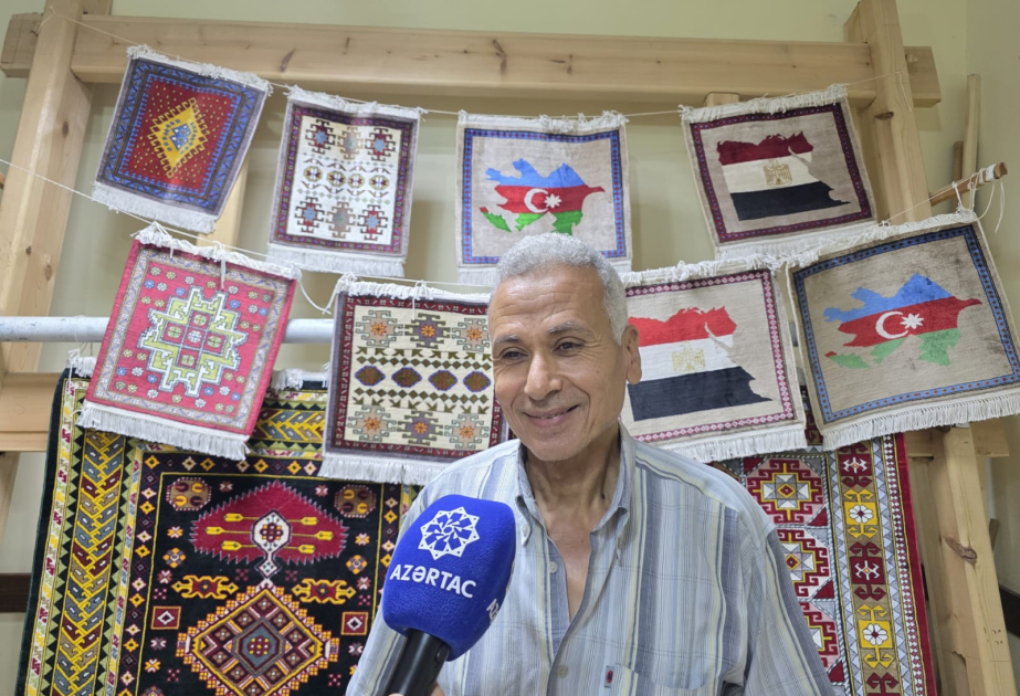 Misirli xalçaçı: Hər naxışa öz ruhumdan nəsə qatıram
