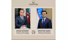 Ceyhun Bayramovla Özbəkistan XİN rəhbəri arasında telefon danışığı olub