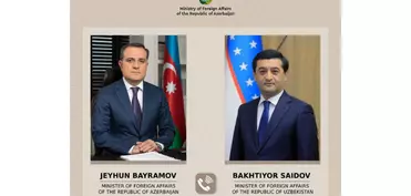Ceyhun Bayramovla Özbəkistan XİN rəhbəri arasında telefon danışığı olub