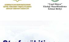 “Ətraf mühiti qoru”: maarifləndirmə aksiyaları”: “Yaşıl Dünya” EMİB layihəni yekunlaşdırdı