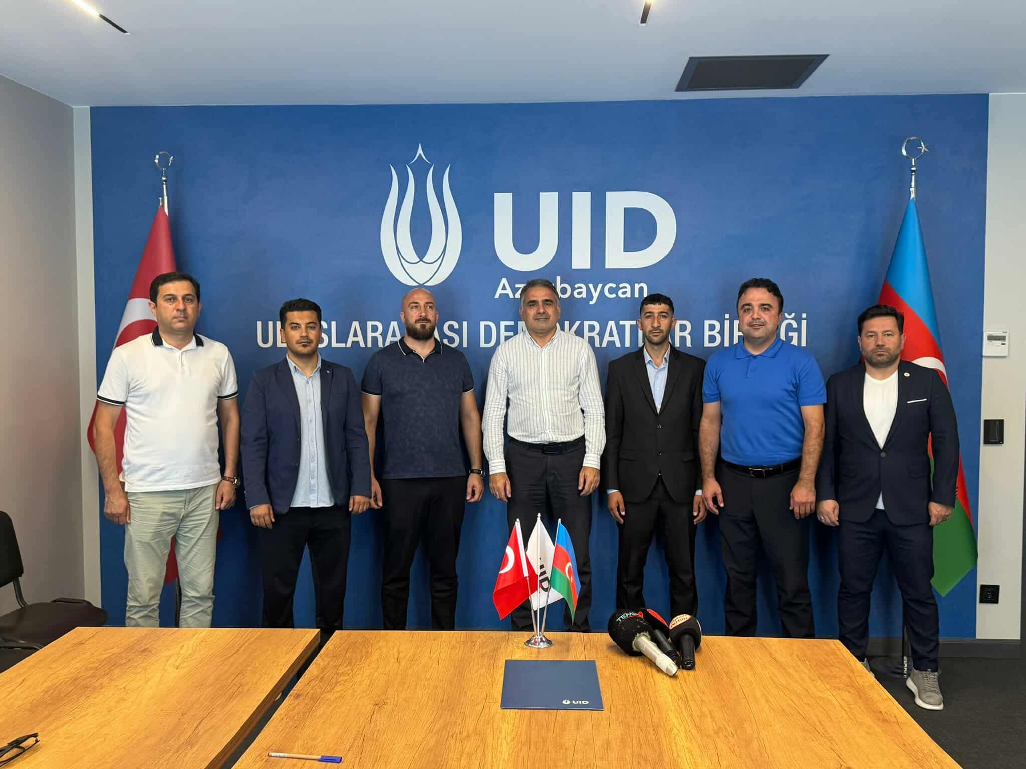 Azərbaycan UİD - Uluslararası Demokratlar Birliyinə Önəmli Ziyarət