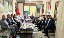 Azərbaycanlı qazi jurnalistlər Türkiyə Qazilər Vəqfində - FOTOLAR