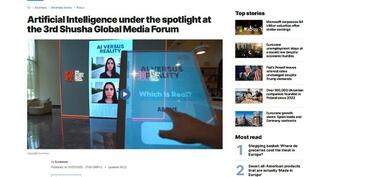 "Euronews"da III Şuşa Qlobal Forumu haqqında material dərc edilib