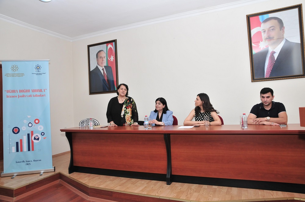 Abşeronda qadınların biznes fəaliyyətinə yaradılan şəraitə bağlı tədbir keçirilib – FOTOLAR