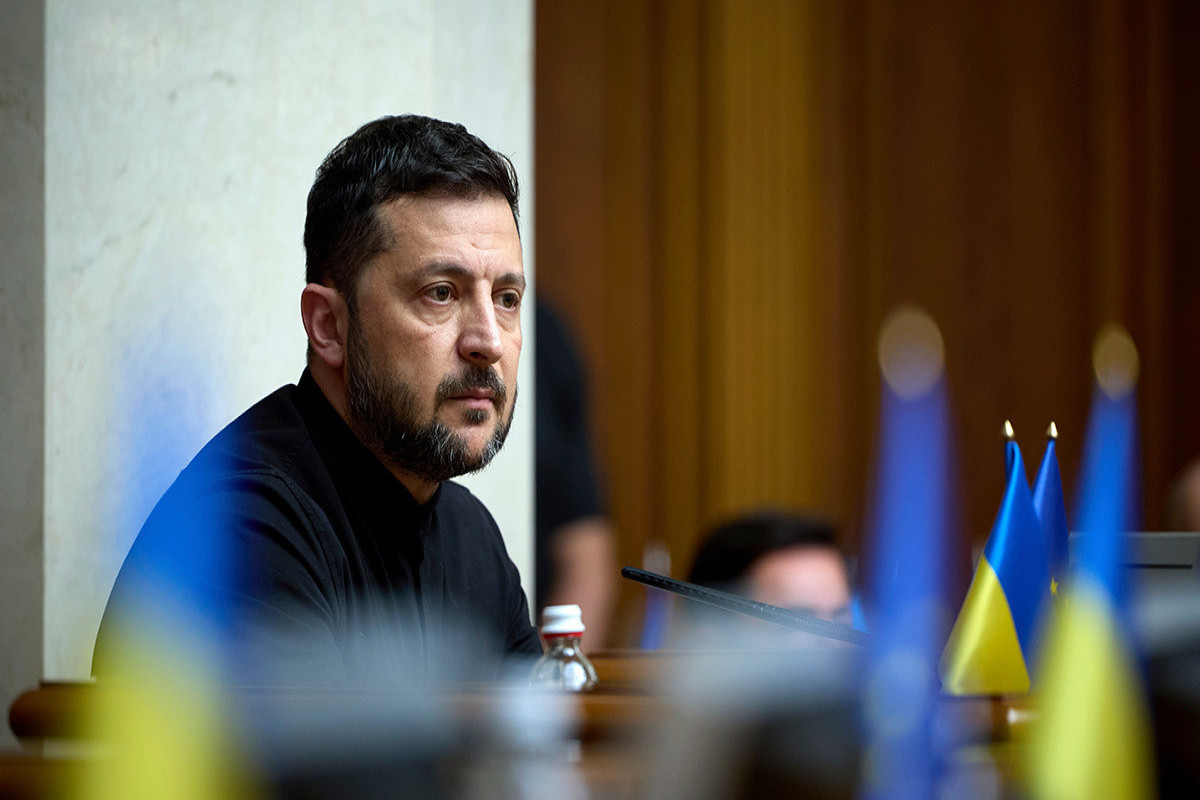 Zelenski: Ukrayna Rusiya ilə dövlət başçıları səviyyəsində danışıqlara hazırdır