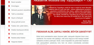 Gənclər Kitabxanasında “Akademik Mustafa bəy Topçubaşov – 130” adlı elektron məlumat bazası hazırlanıb
