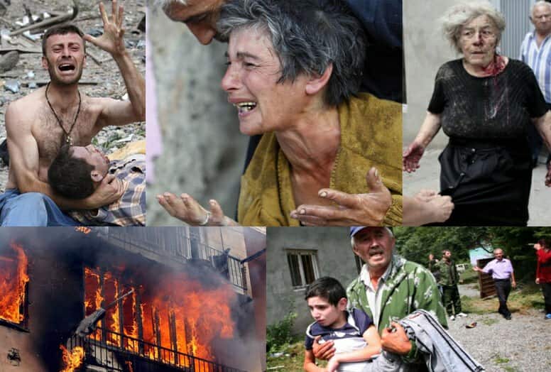 Rusiyanın Gürcüstanın ərazisinin işğalından 17 il keçir