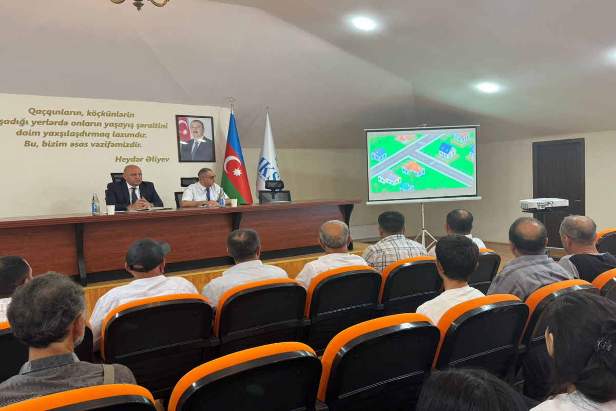 52 ailə Ağdərənin Vəngli və Kolatağ kəndlərinə köçürüləcək