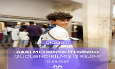 Sabah Bakı metrosu gücləndirilmiş rejimdə çalışacaq