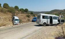 Türkiyədə ağır yol qəzası olub, ondan çox adam yaralanıb