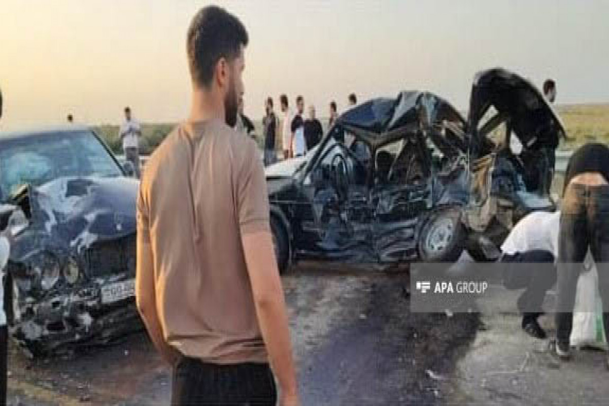 Biləsuvarda baş verən qəzada 2 nəfər ölüb, 3 nəfər xəsarət alıb