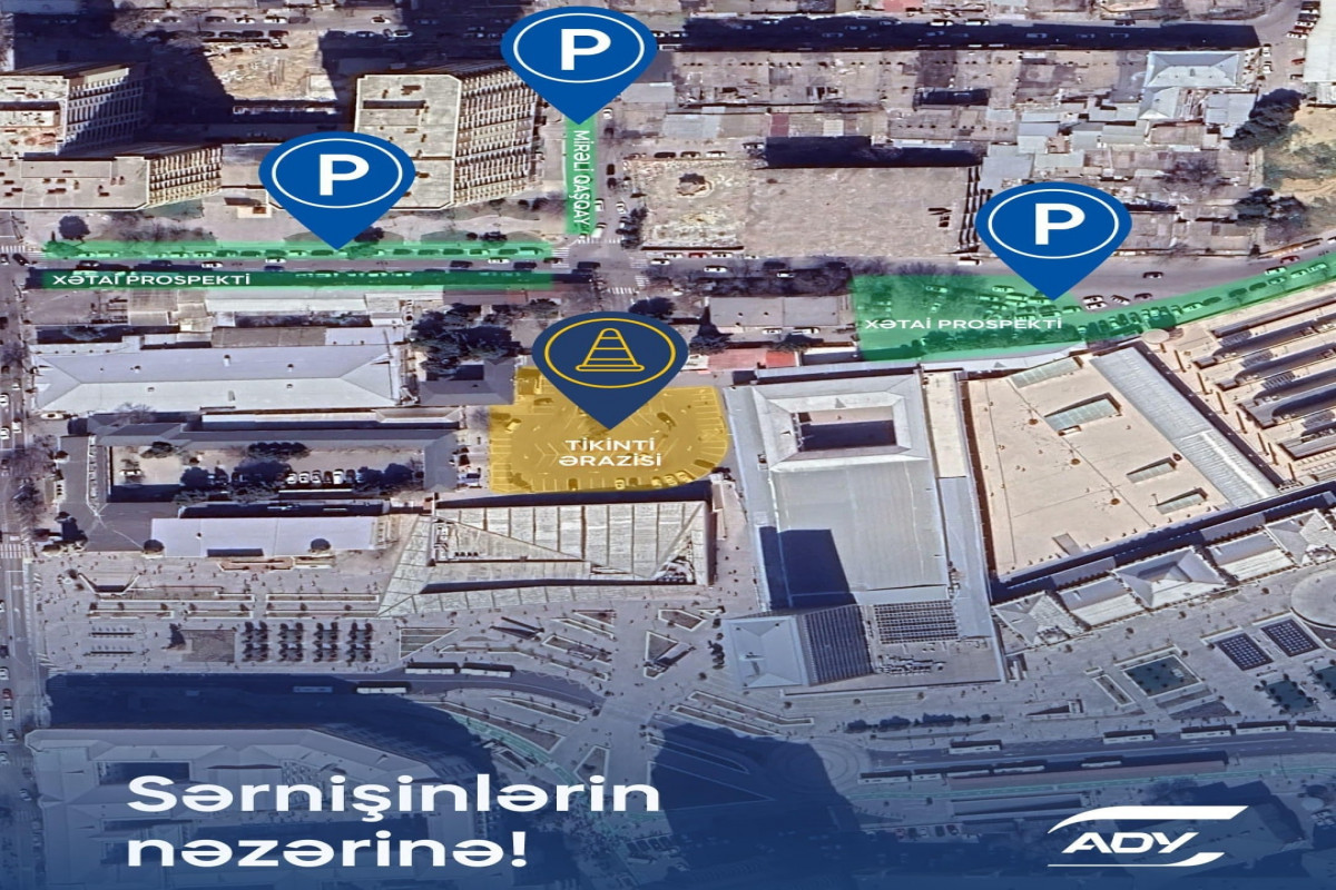 Bakı Dəmiryol Vağzalında parklanma xidmətinin nə vaxtdan dayandırılacağı açıqlanıb