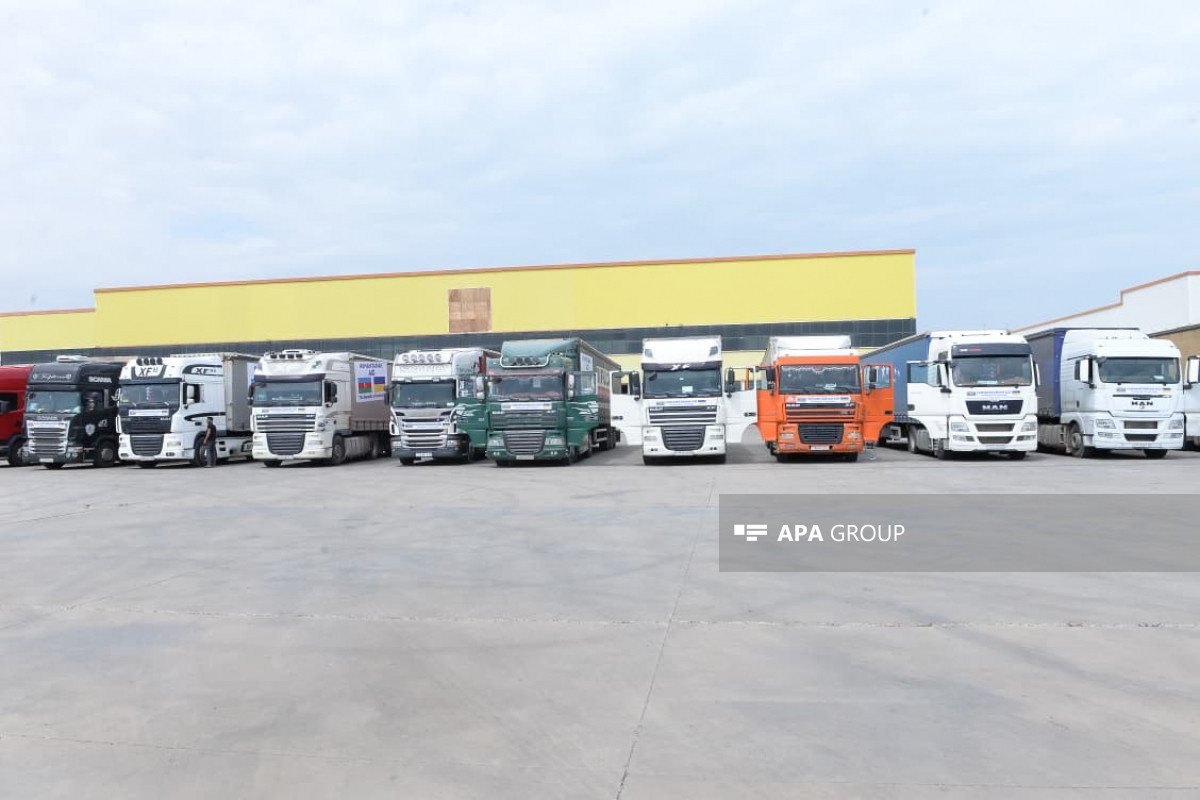 Azərbaycandan Ukraynaya elektrik avadanlıqlarından ibarət növbəti humanitar yardım yola salınır