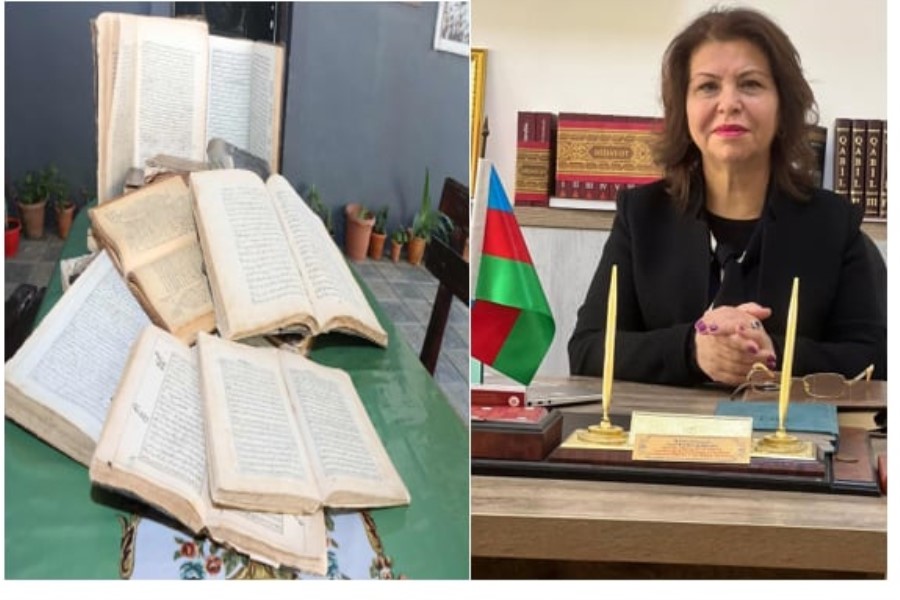 Dərələyəzli Molla İmranın yüz il qorunan qədim kitabları - FOTO