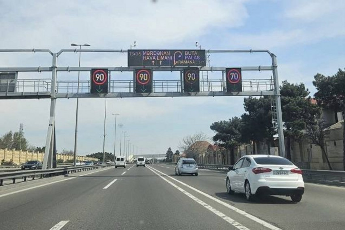 Zığ dairəsi-Hava Limanı yolunda sürət həddi aşağı salınıb