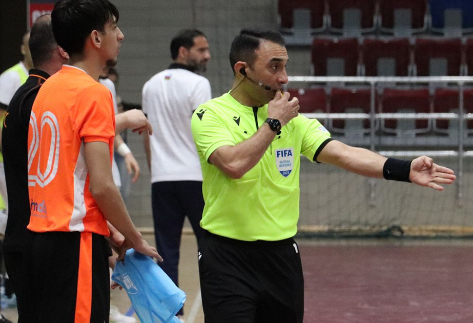 Azərbaycanın futzal hakimi Çempionlar Liqasına təyinat alıb