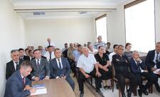 Tivi kəndində sakinlərin müraciətləri dinlənilib