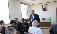 Tivi kəndində sakinlərin müraciətləri dinlənilib