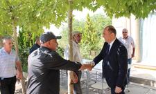 Tivi kəndində sakinlərin müraciətləri dinlənilib